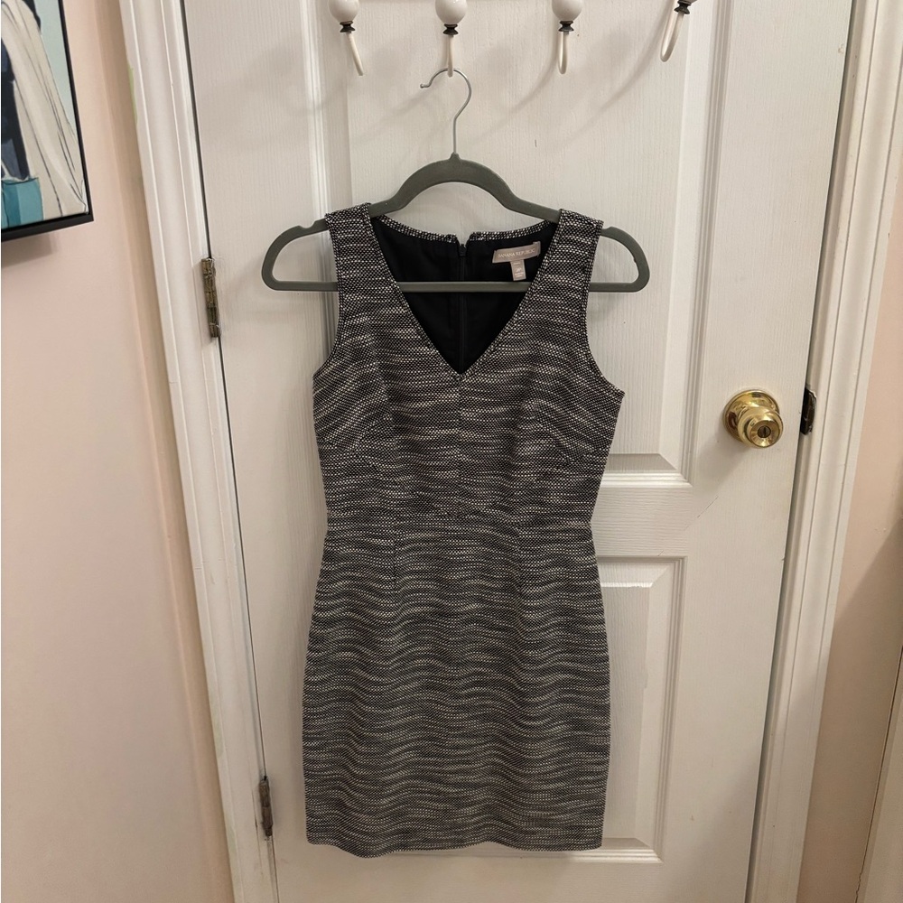 Banana Republic Black and White Mini Dress, Like New